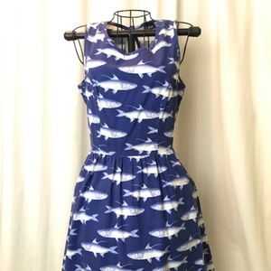 Fun Retro Fish Dress